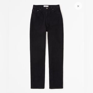Abercrombie Curve Love Ultra High Rise 90s Straight Jean